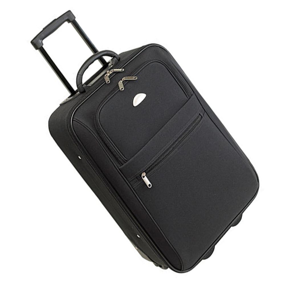 L-Merch Dublin Plain Trolley Suitcase