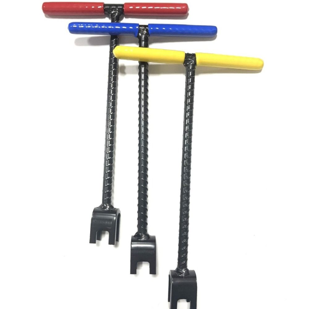 Sturdy Steel Water Meter Key Heavy Duty Threaded Valve Shut Off Spanner  Underground Valves