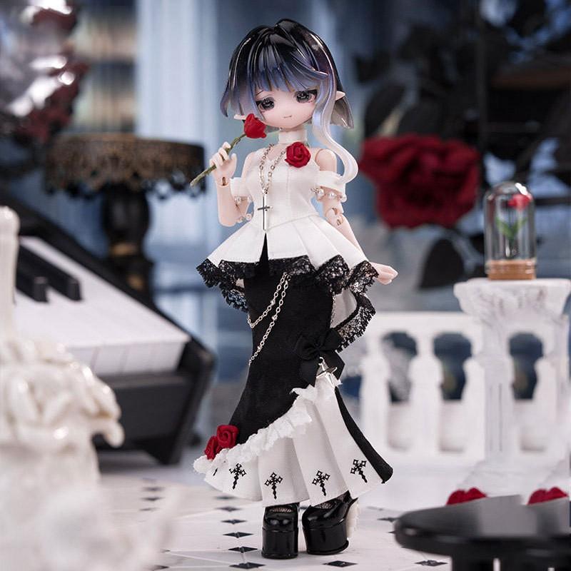 8-inch BJD Doll Outfit Set Cute Pastel Skirt Ensemble Ob11 Dolls Fashion Playwear
