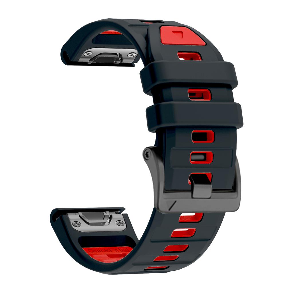 Совместимые с Garmin Frnix 8 51 мм 47 мм ремешки для часов, силиконовые ремешки с быстрой заменой для Fenix E 7 7X 6 6X Pro 5 5XPlus Smartwatch