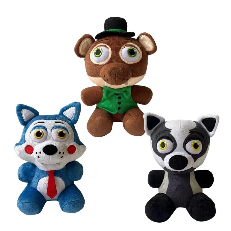 New Fnaf Spring Trap Series Midnight Bear Plush Toy Figure