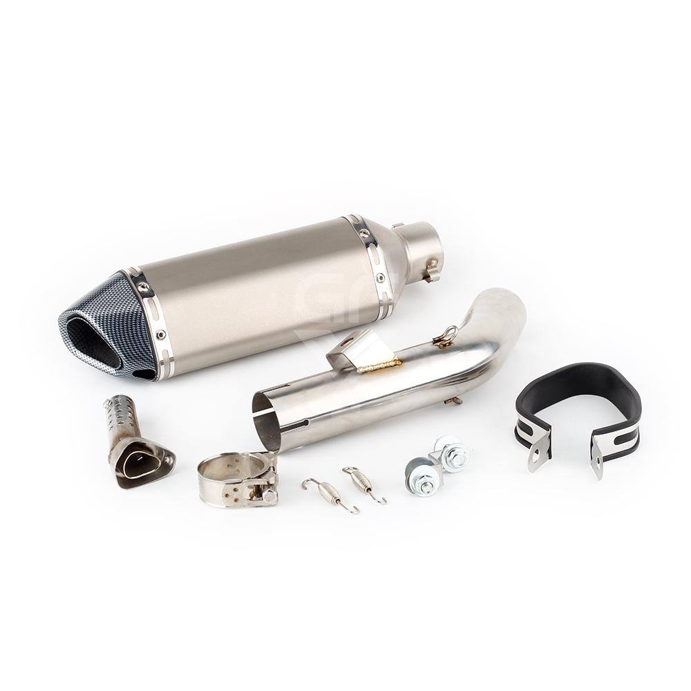 For Honda VFR 800 2014 to 2020 VFR 800 X 2011-2014 VFR800 VFR800X Escape Motorcycle Exhaust Muffler With Mid Link Pipe Slip-on