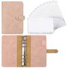 1 Set Binder Budget Planner Cash Envelope Binder With Budget Envelopes A6 Pocket