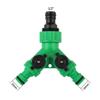 2-Way Garden Tap Water Splitter Hose Y Connector 1/2" 3/4" Female Thread Quick Joint Adjustable Switch Water Controller Valve