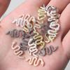 10Pcs/Set Nail Ornament DIY Jewelry Glitter Minimalist Snake Artistic Novelty Nail Jewelry