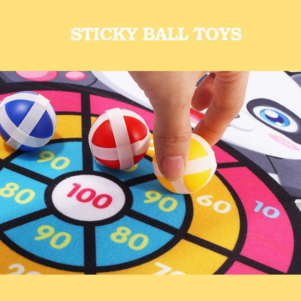 Boys Girls Indoor Throw Dartboard Sticky Ball Toys Kids Gift Target Sports Game Dart Board Game