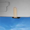 PU Car Glasses Holder Sun Visor Strong Magnet Card Ticket Clip For Volvo RDESIGN XC90 XC60 C30 T6 S60 V60 S80 S40 C70 V40 V70