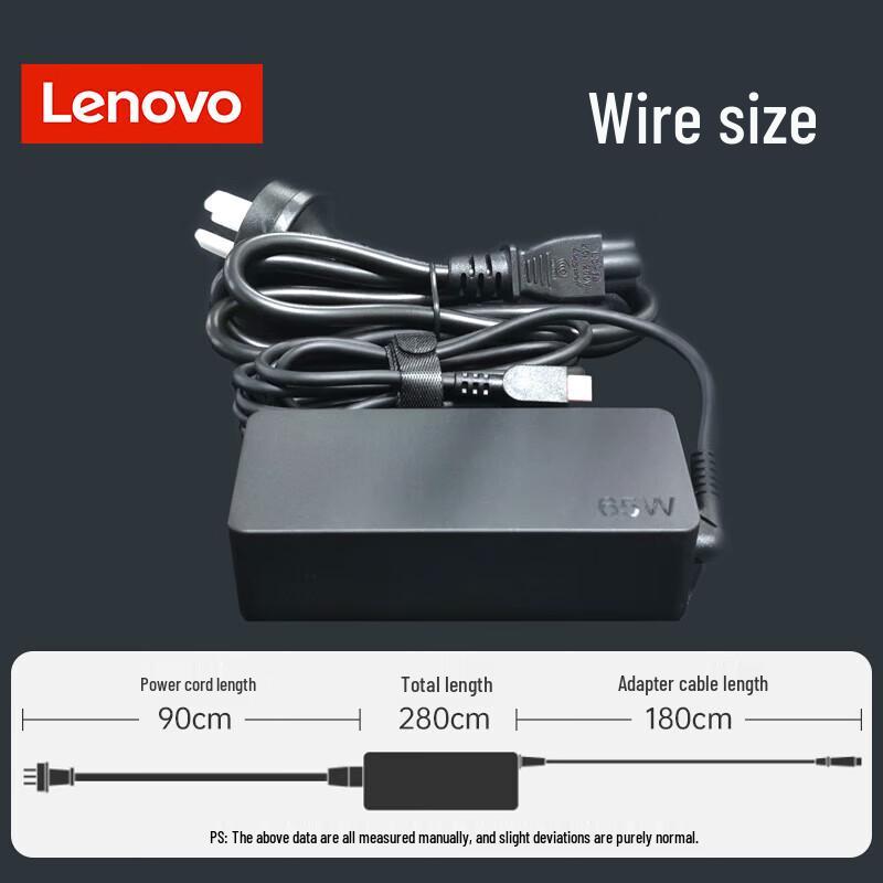 Lenovo Original 65W Type-C Laptop Charger
