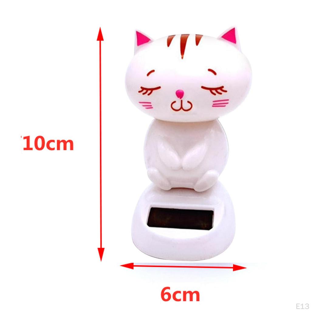 Игрушка-пупс, автоматическая, дружелюбная, без необходимых аксессуаров, танцующая фигурка на солнечной энергии для приборной панели