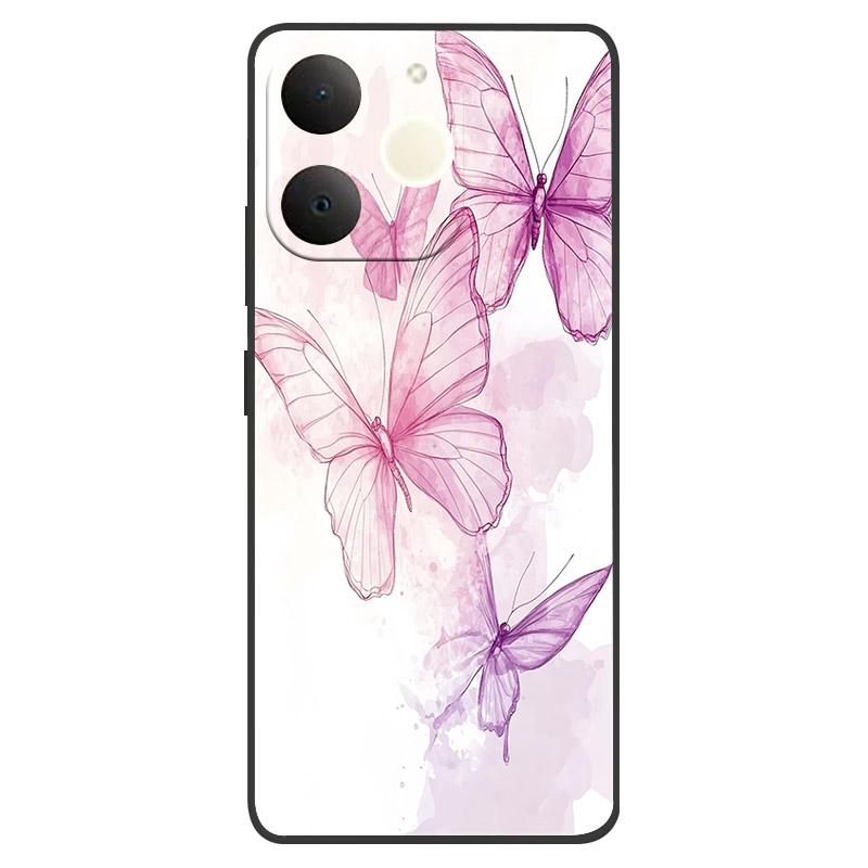 Для Realme Note 70 4G Чехол Realme Note 70T 4G Мраморная Расписная Мягкая Матовая Силиконовая Задняя Крышка Для Realme Narzo 80 Lite Полный Чехол