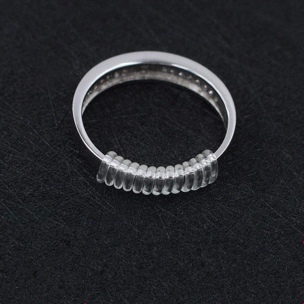 Невидимая пружинная спираль Оболочка Жесткое защитное кольцо Защита для ювелирных изделий Стяжка Кольцо-редуктор Регулятор размера кольца