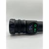 Handheld rechargeable laser LED flashlight with display