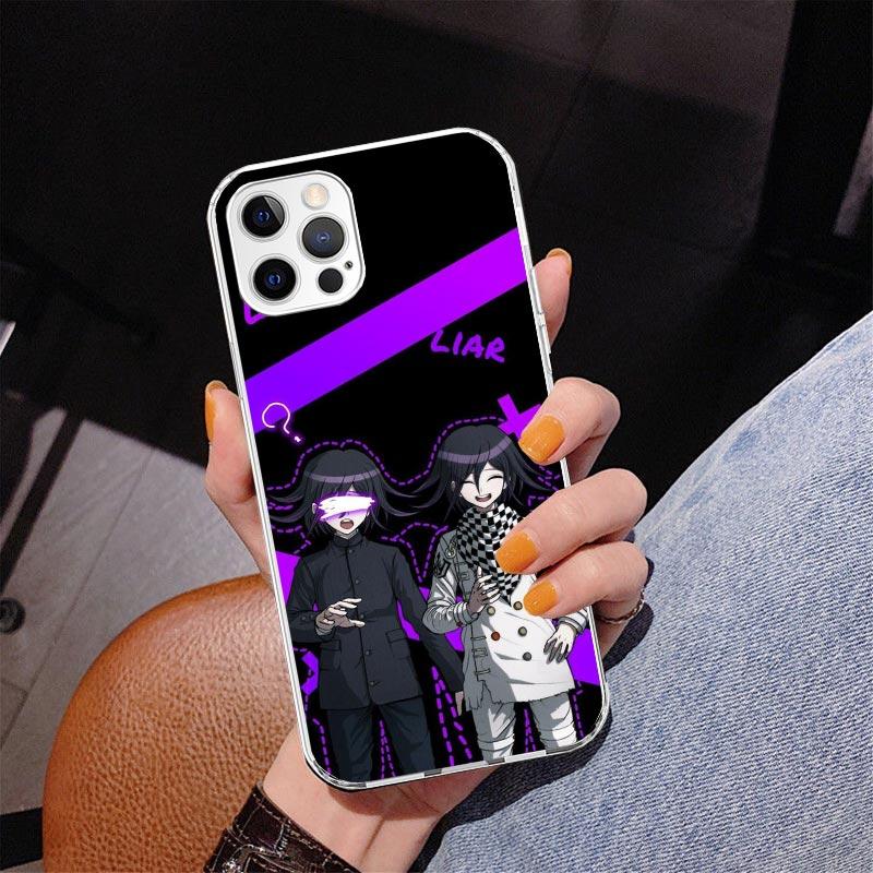 Чехол для телефона Danganronpa Kokichi Ouma для iPhone 17 Air 16 Pro Max 16E 15 + 14 Plus 11 12 13 Mini 7 8 SE Подарок Печатная крышка Fundas 1