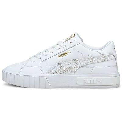 Кеды женские Cali Star Snake из синтетической кожи Легкие Прочные Низкие Белые 380629-01