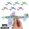 1/10Pcs 3D Diy Hand Throw Flying Glider Planes Foam Aeroplane Party Supplies Children Kids Gift Toys Game 12Cm Flying Airplane