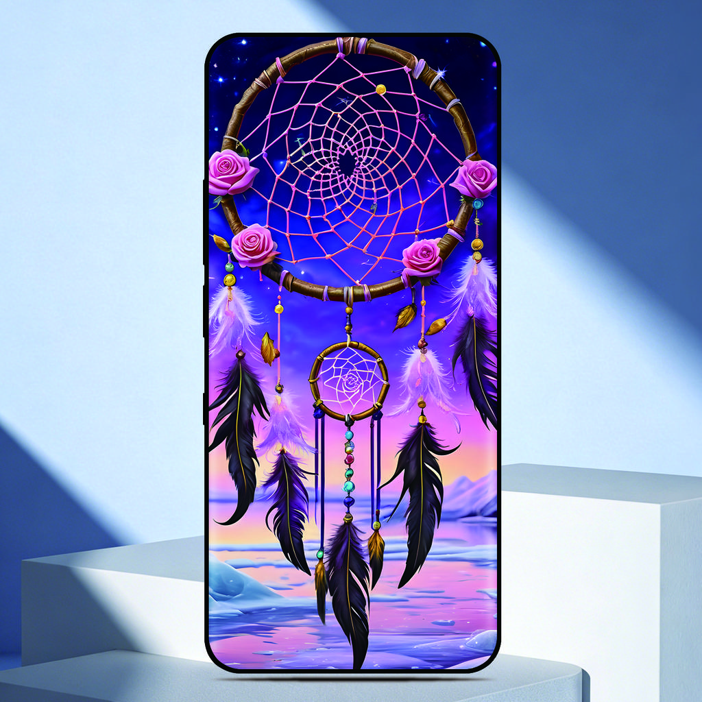 Rose Dream Catcher Phone Case For Motorola Moto G86 Power 5G Painted Back Cover For Moto G75 TPU Soft Fundas Customized Photo