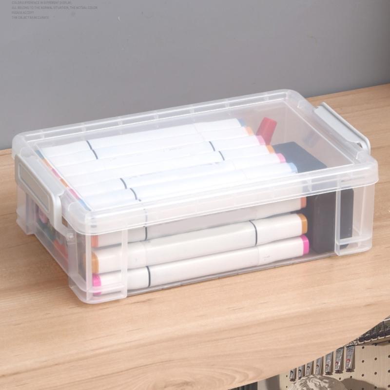 Pencil Box Large Pen Case Pen Storage Container Space Saving Storage Container High Capacity Pen Organizers for Student