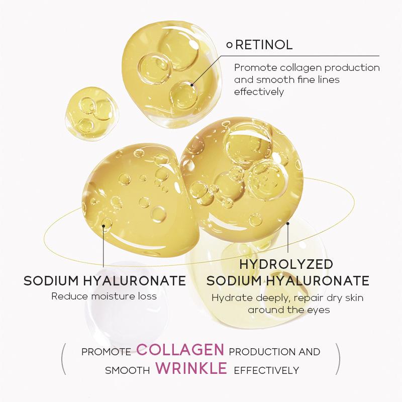 Позаботьтесь о коже вокруг глаз, увлажняющий и увлажняющий крем для кожи с ретинолом от производителя QUIYUM Retinol Eye Cream.