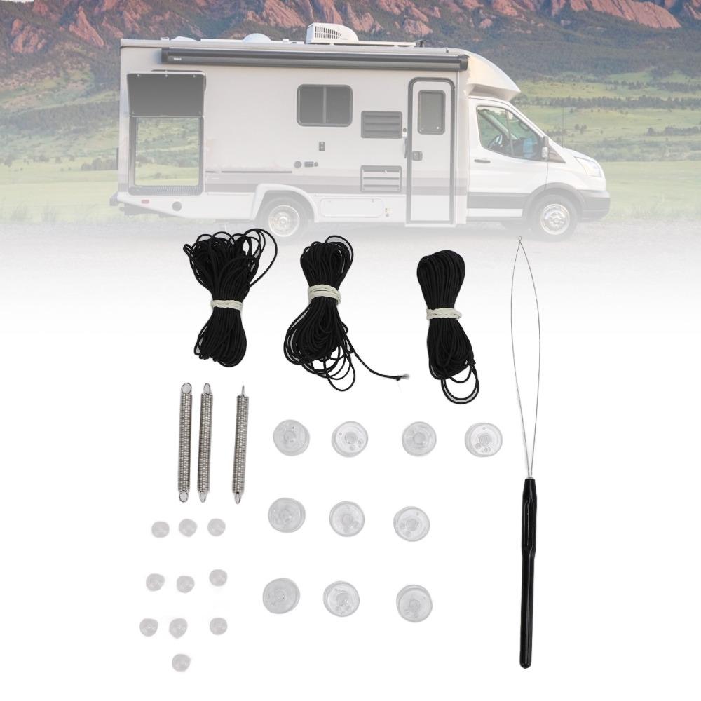 27Pcs White Window Shade Restringing Kit RV Window Shade Repair Window Shade Maintenance