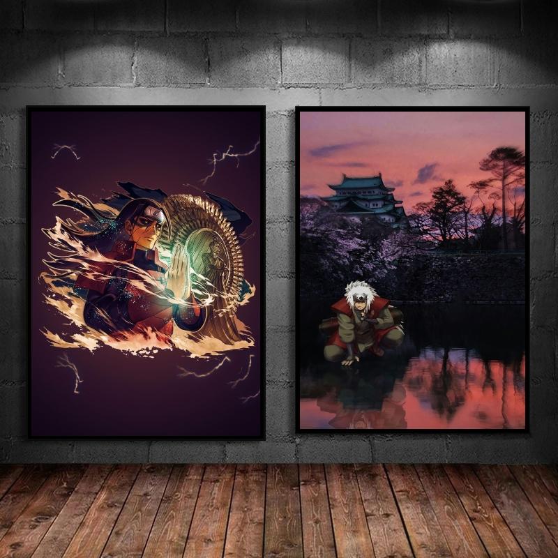 Холст плакат Naturo Jiraiya декоративная картина детская экшн-кукла подарок другу модульная
