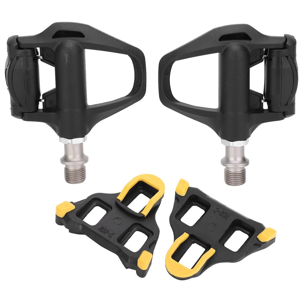 SPD‑SL Cycling Road Bike Self‑Locking Pedals with Cleats Bicycle Pedals Repair Replacement