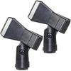 TKY Microphone Holder, Microphone Clip, for Mic Stand Mounting, Installation, and Fixing, Conversion Screws 58 To 38, Set of 2