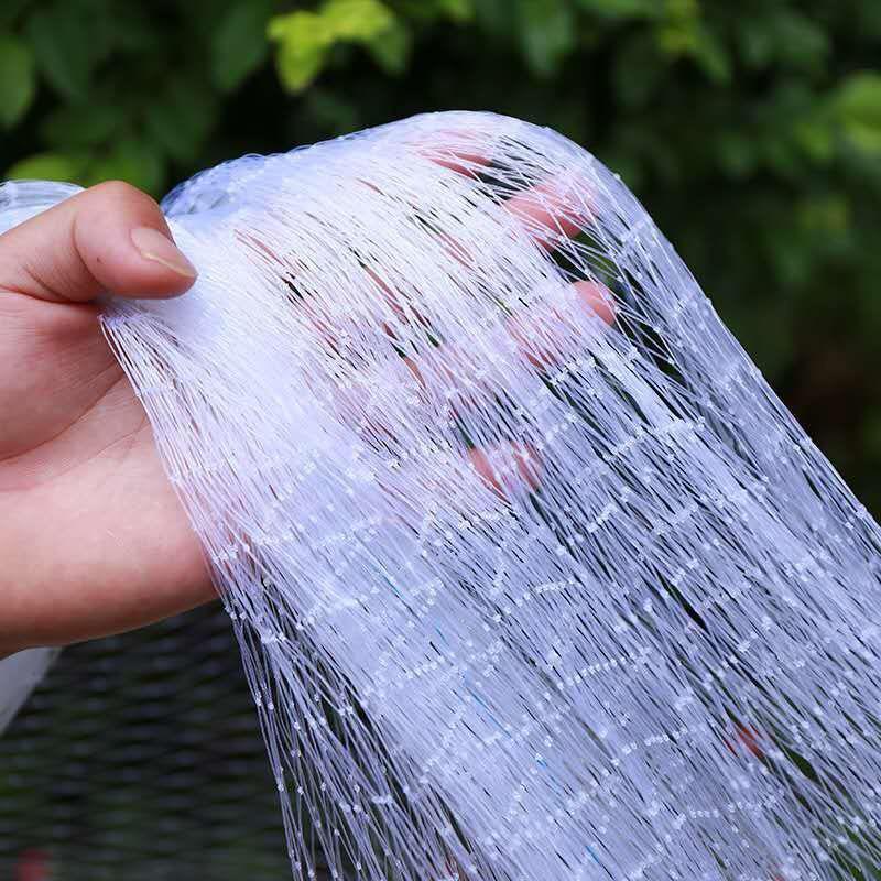 Customizable Mesh 2cmx2cm Transparent Nylon Balcony Screen Cat Protection Netting Terrace Window Pet Fall Protection Net