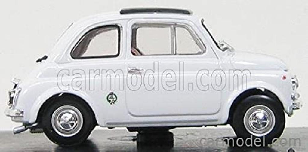 BRUMM 1/43 FIAT ABARTH 595SS STRADALE 1965 White