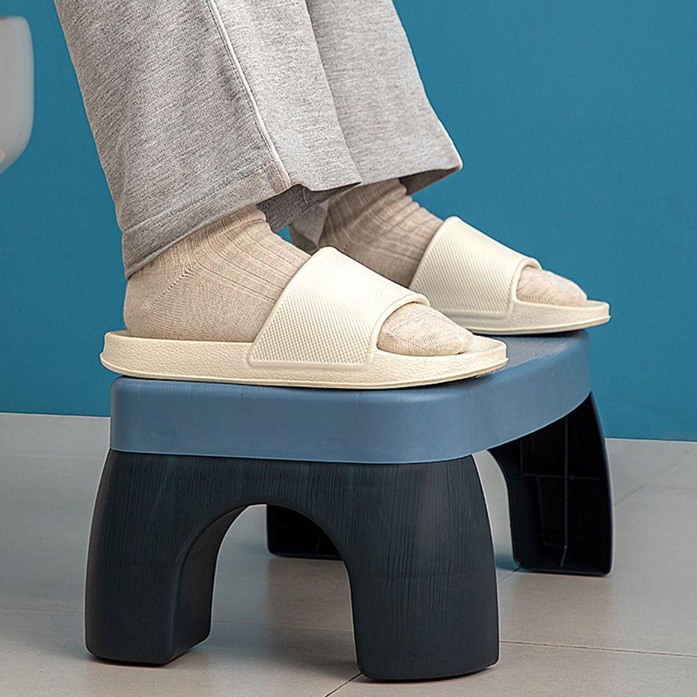 Подножка Сиденье для унитаза Табурет Белый Табурет для ног Высококачественный Табурет для отдыха ног Гигиеничная Поза