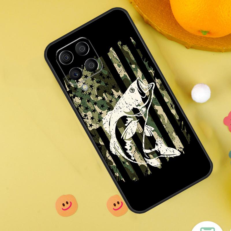 Рыболовный чехол для ловли басса для Samsung Galaxy M15 M35 M55 M11 M14 M34 M54 M31 M13 M53 M51 M12 M32 M52 M16 M36 M56