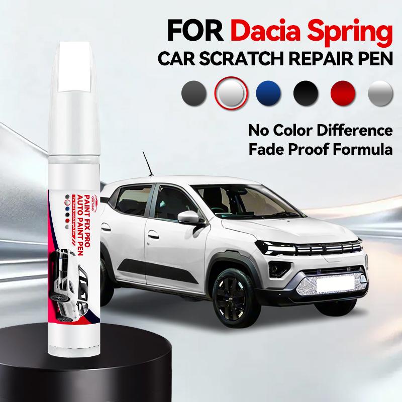 Vehicle for Exclusive Use Car Paint Repair Pen For 2021-2025 Dacia Spring Paint Scratch Repair Accessories Blue Red Green Black