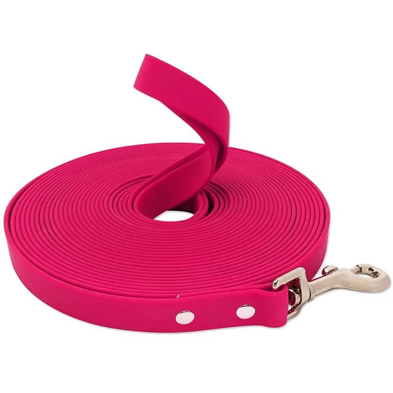 Waterproof Dog Leash Long PVC Tracking Lead 3m 5m 10m 15m Outdoor Training Pet Leashes for Small Medium Large Dogs