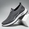 Мужская повседневная обувь Дышащие кроссовки Мужские легкие туфли для ходьбы и бега Слипоны Лоферы для пары Размер 44