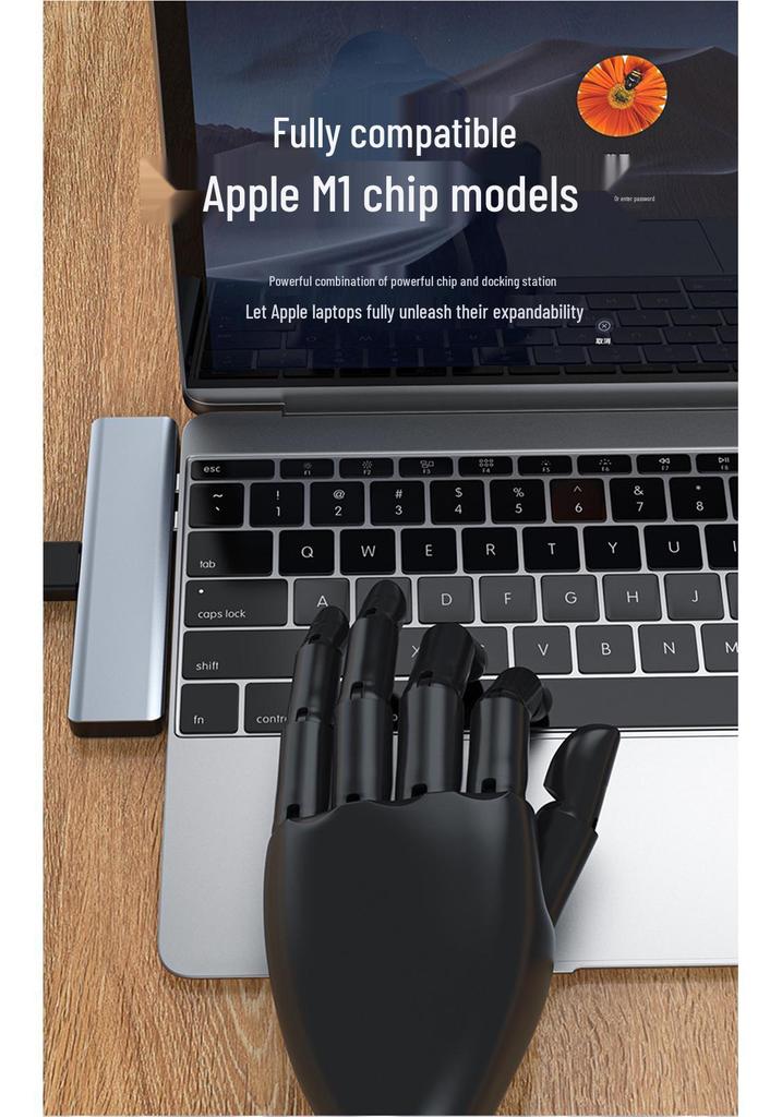 Apple Thunderbolt 3 Hub: MacBook-Compatible Docking Station Converter 3.0