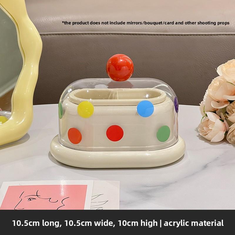 Милая мультяшная зубочистка Высококачественный кухонный органайзер для зубной нити и зубочисток