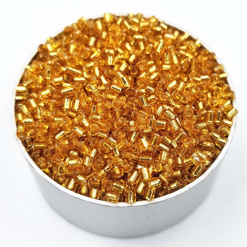 цилиндрические стеклянные бусы для рукоделия диаметр 2мм,1000шт,15цветов.