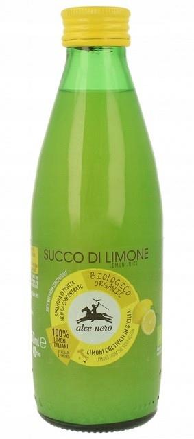 NFC LEMON JUICE 100% ORGANIC 250 ml - ALCE NERO