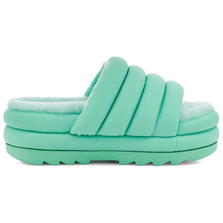 UGG Тапочки макси-ткани с толстой подошвой, женские тапочки, мятные 1126377-PEMR