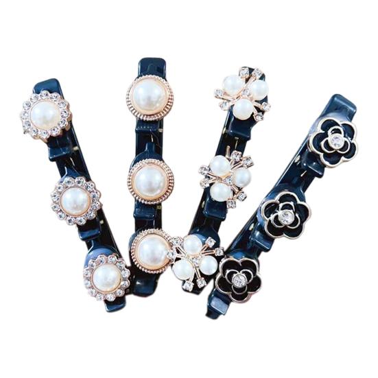 4 шт. Универсальные прически: Эти инновационные заколки для волос позволяют вам без усилий менять прическу в любое время, облегчая создание прически.