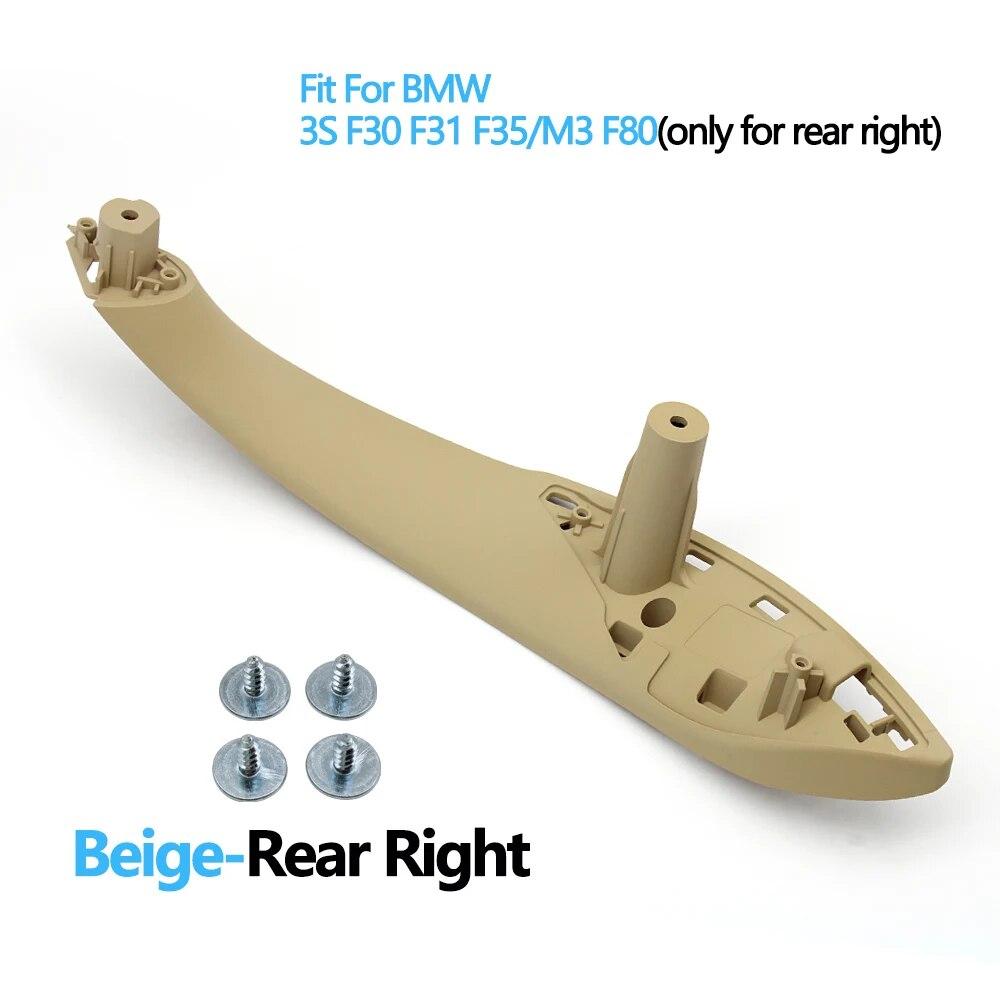 Car Left Right Door Inside Pull Handle Panel Trim For BMW 3 4 Series M3 M4 F30 F31 F32 F33 F34 F35 F36 F80 F82 F83 2012-2018