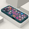 Heart Print Pattern Phone Case For iPhone Air 17 16e 16 15 Pro Max 16 14 Plus 13 12 11 Pro Max 7 8 Shockproof Soft TPU Silicone Cover