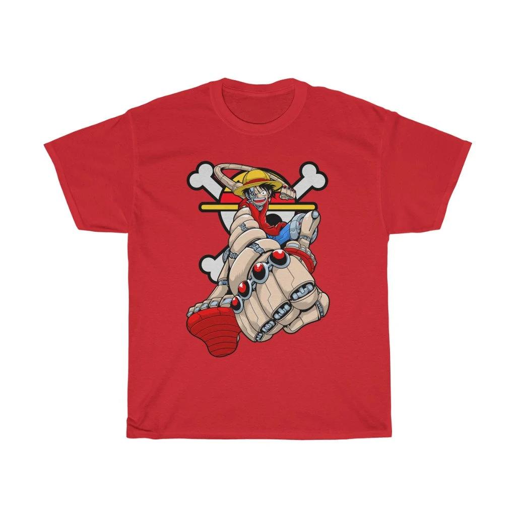 One Piece Logo Shirt Luffy Anime Shirt Monkey D Luffy Unisexga 2026 New Cotton TShirt Straw Hat Pirates Mugiwara Sanji Unisex Shirt