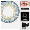 AMARA LENSES 1 Pair 3TONE Soft Color Contact Lens Natural Looking Contactlens Eye Cosmetic Lenses
