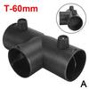 60mm/75mm Y T Car Heater Air Vent Ducting Piece Exhaust Connector Dual Closable Open Regulatin For Webasto Diesel Parking Heate