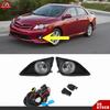 Для Toyota Corolla 2009-2010 Противотуманная фара с черной крышкой Комплекты переключателей Сторона RH&LH