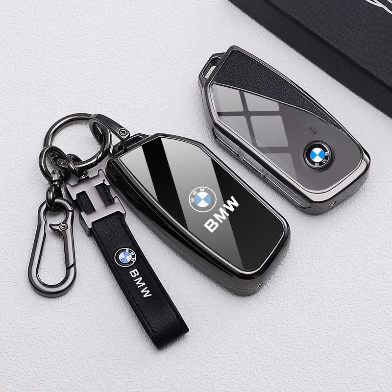 Car Key Fob Case Cover Protector For 2022-2025 BMW X1 iX1 iX XM X5 X6 X7 i7 740i U11 I20 G09 G70 G05 G06 G07