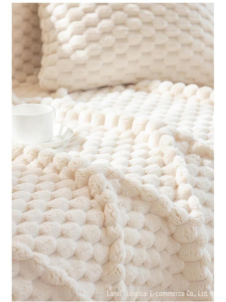 Плюшевый универсальный зимний чехол для дивана - защита от царапин и комплексная защита