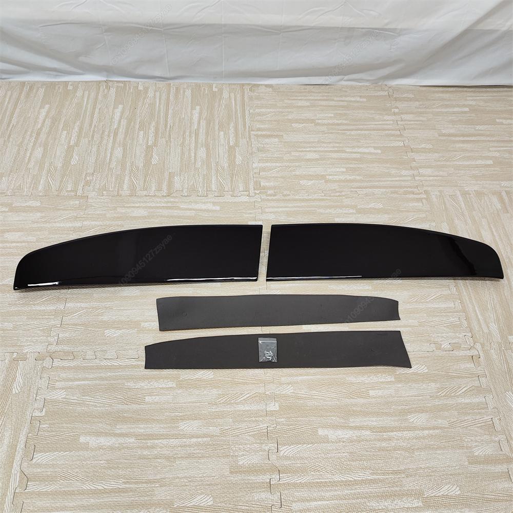 Спойлер крышки багажника на крышу автомобиля для Ford Transit Custom Mk8 2012-2025 Двустворчатая дверь АБС Глянцевый черный Кузовные обвесы Тюнинг