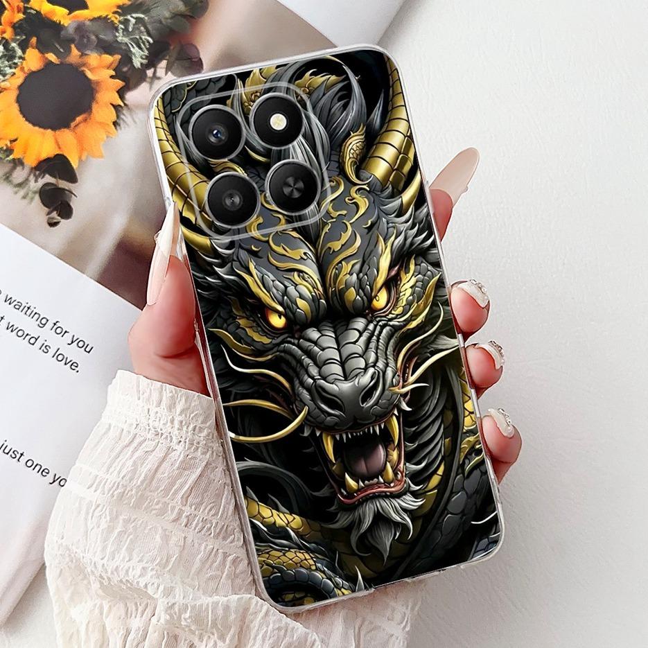 Чехол для Honor 400 Smart 5G LGN-NX1 Роскошный чехол с рисунком бабочки Мягкий силиконовый чехол для Honor X7d HonorX7d Honor400 Smart Сумки