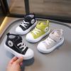 New Spring and Autumn Children's High-top Canvas Shoes for Boys and Girls Fashion Casual Soft-soled Shoes